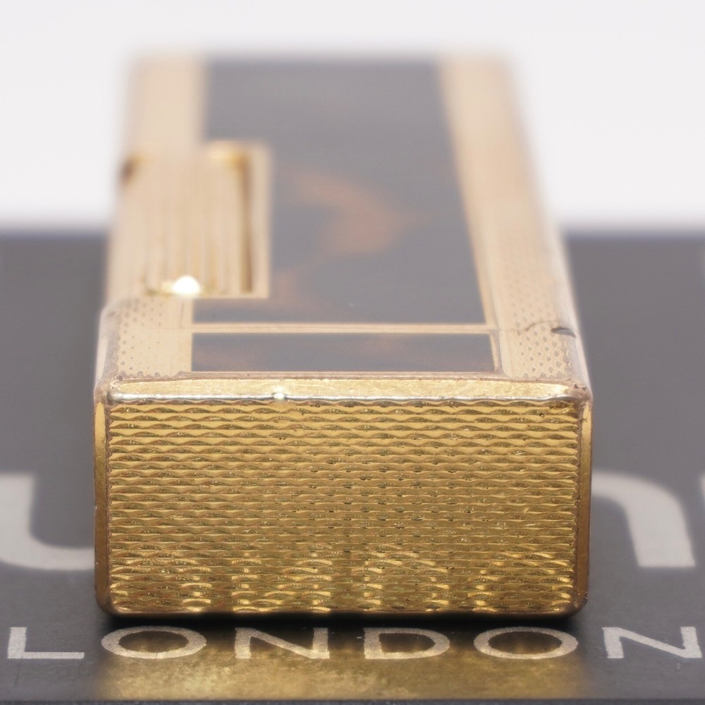 Dunhill Lighter Brown Shell-Ultrasonically cleaned_Working
