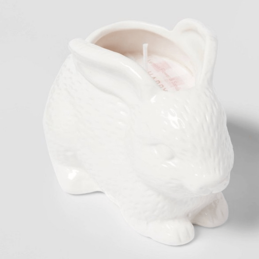 Threshold Ceramic Candle Bunny