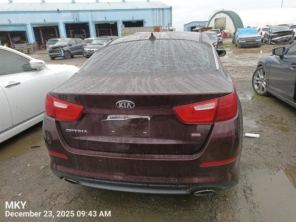 LEFT REAR DOOR WINDOW REGULATOR OEM 2012 KIA OPTIMAKIA