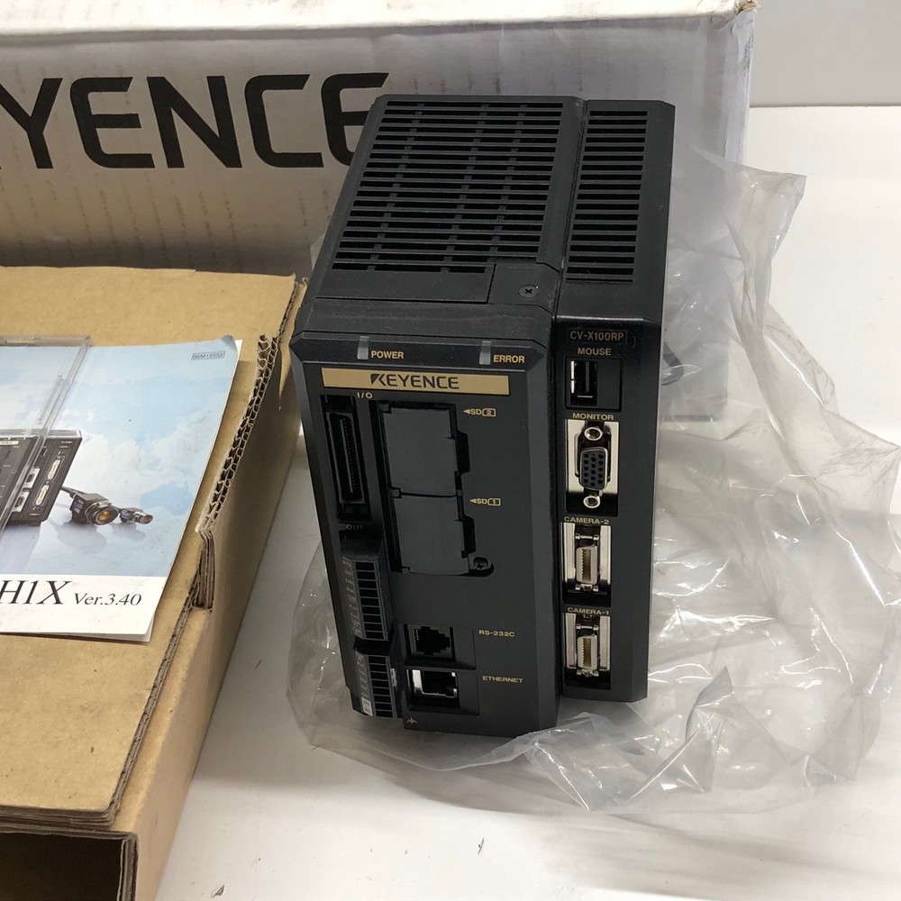 NOS! IN ORIGINAL BOX KEYENCE CV-X100RP CAMERA SENSOR / IMAGE CONTROLLER