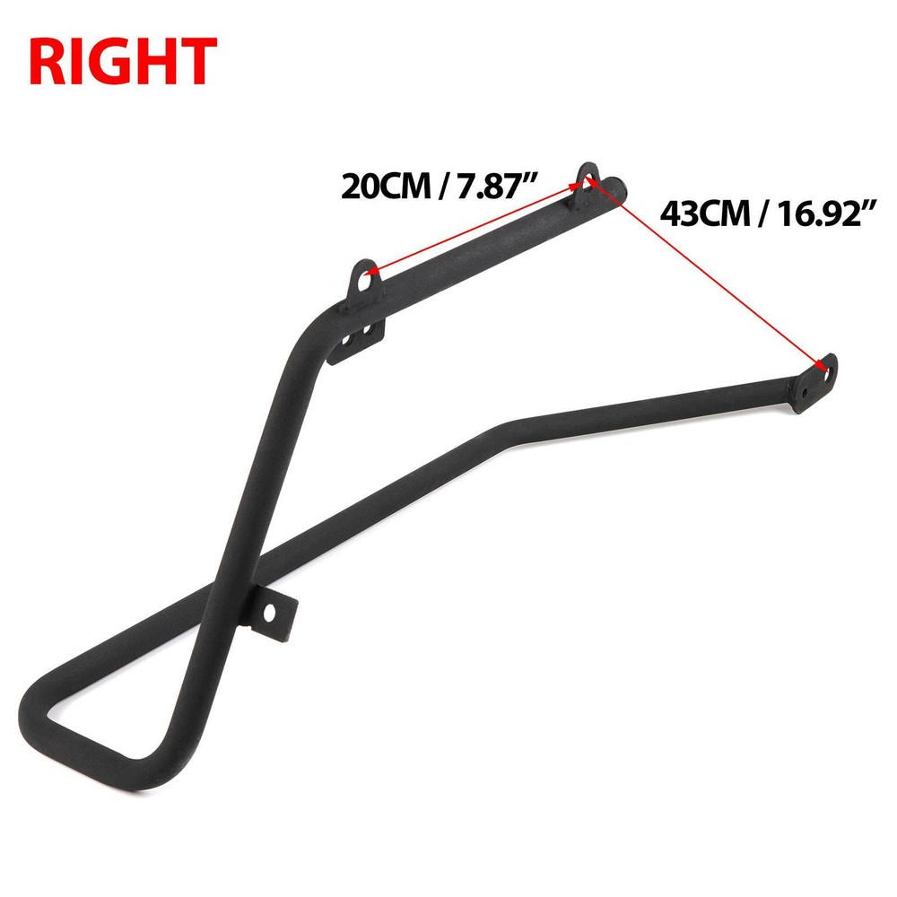 Hard Saddlebag Conversion Brackets mount Kit For 04-14 Harley Davidson Sportster
