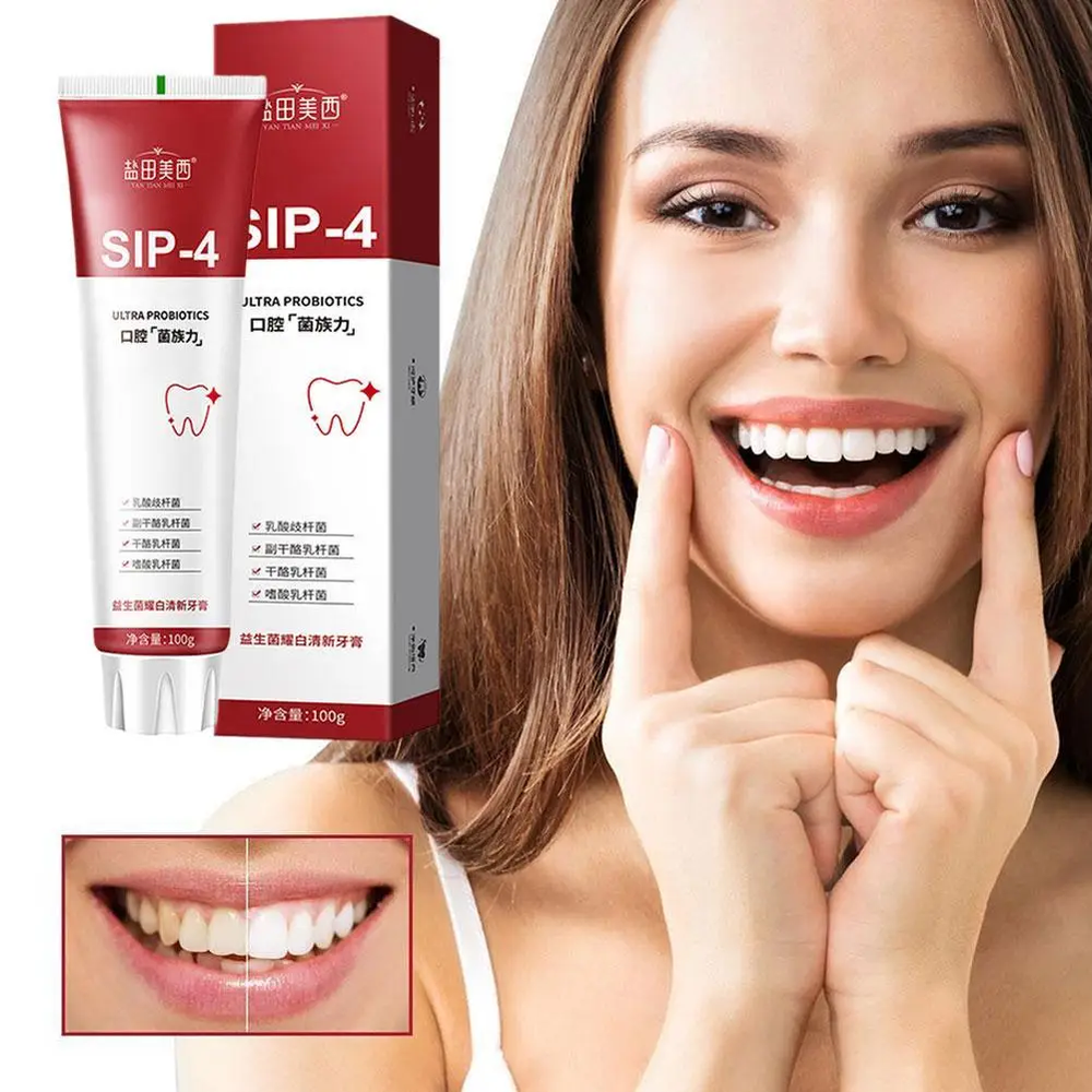 SIP-4 Toothpaste,SIP-4 Tooth Paste, Yayashi SP-4™ Probiotic Whitening Toothpaste