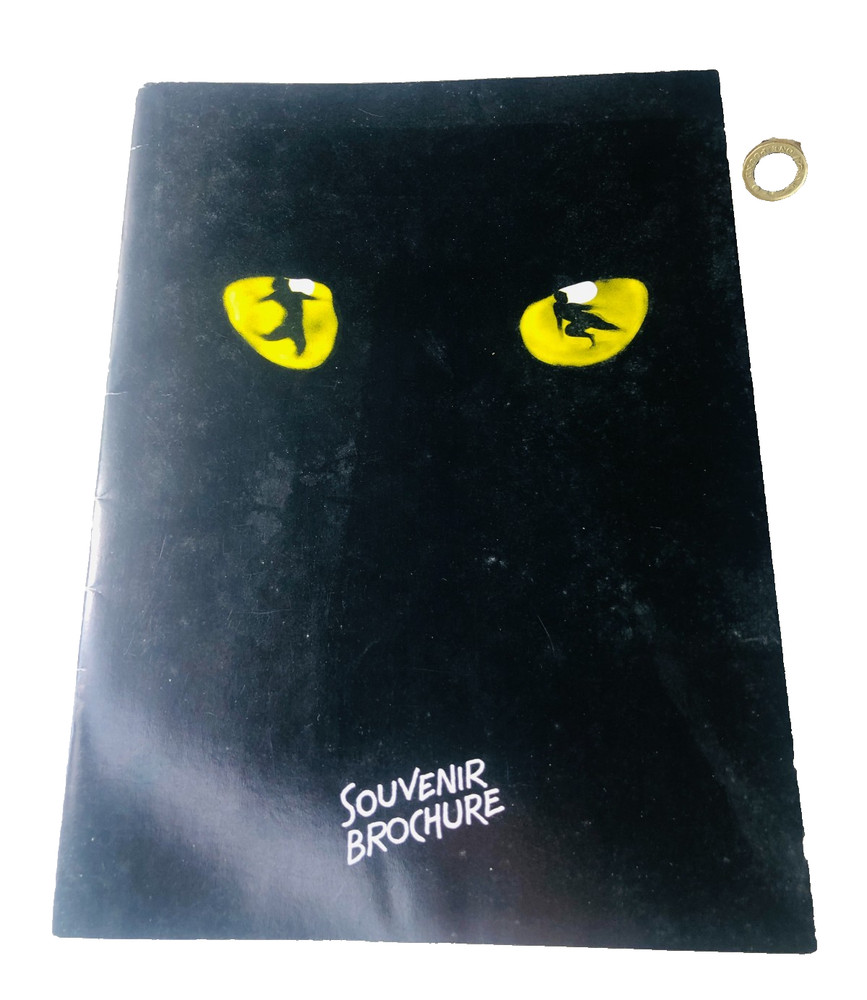 Theatre Programme Cats Vintage ra