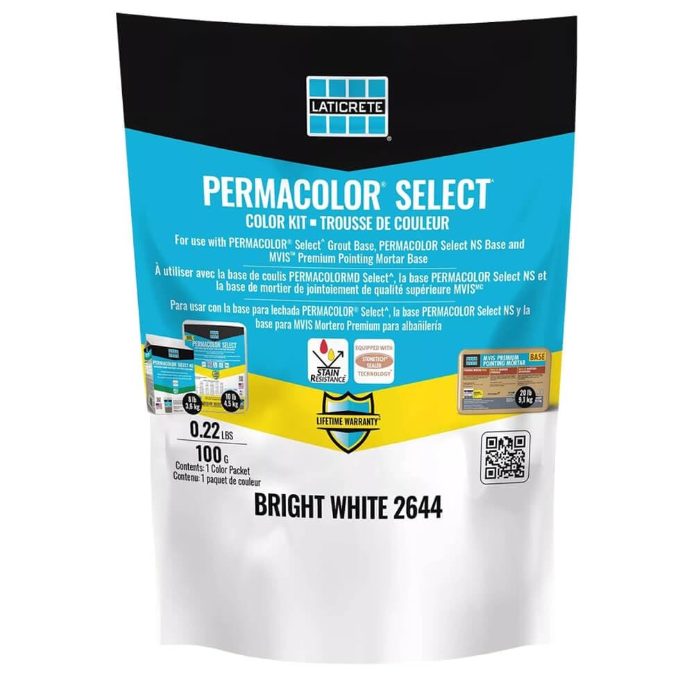 Select Grout Color Kit - Bright White