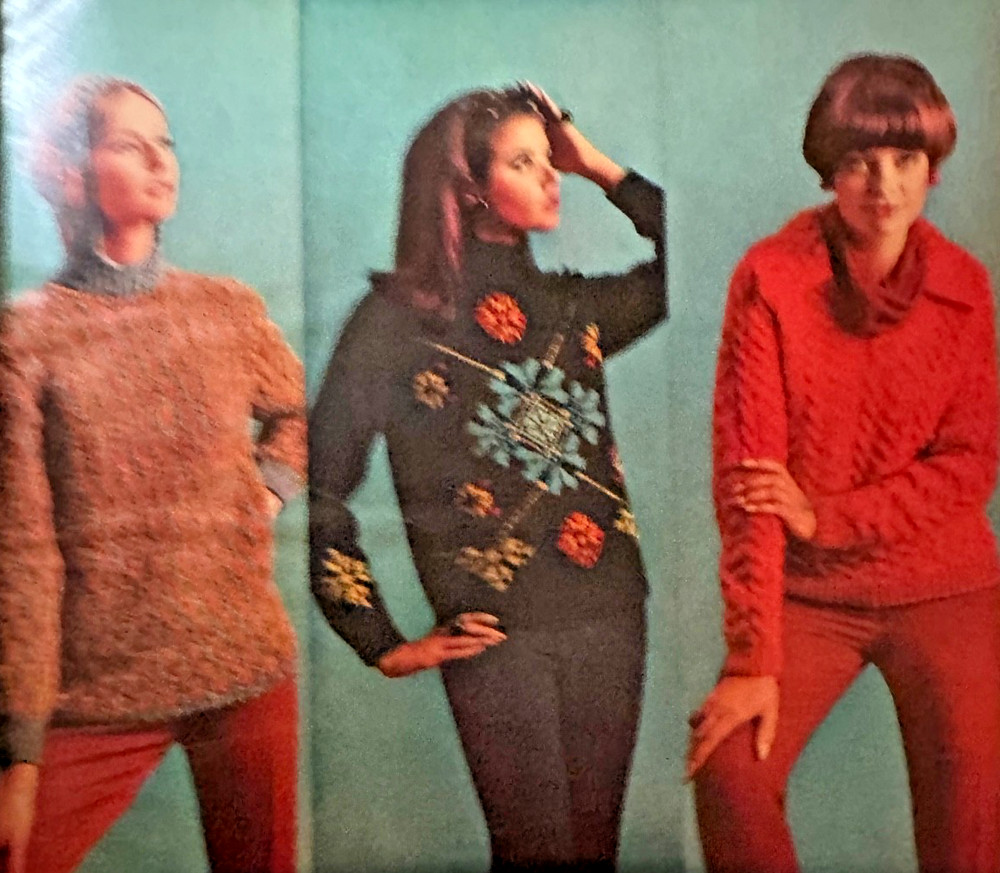1966 FALL Winter McCalls Needlework & Crafts Knitting Patterns Sweaters Coat