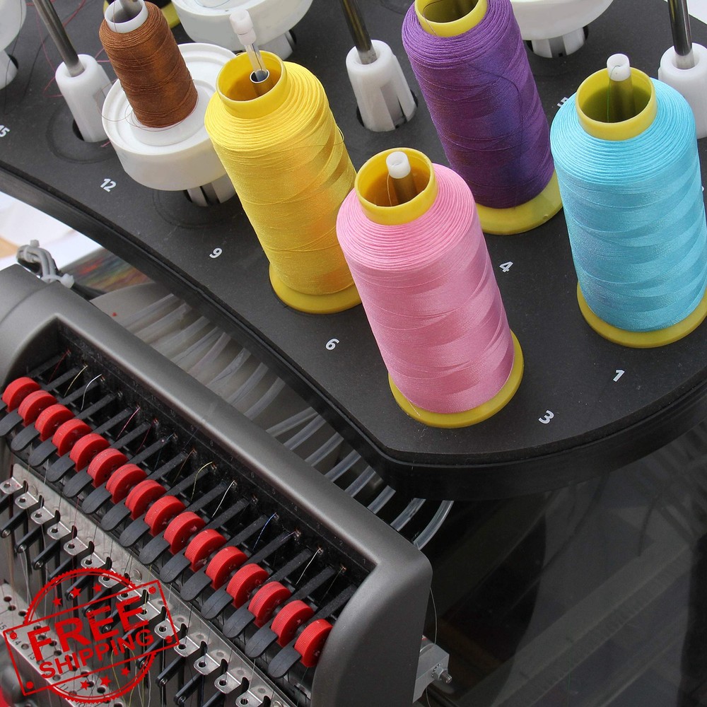 Threadart Polyester Embroidery Thread 5000M 40wt High Speed Commercial Hedge 337