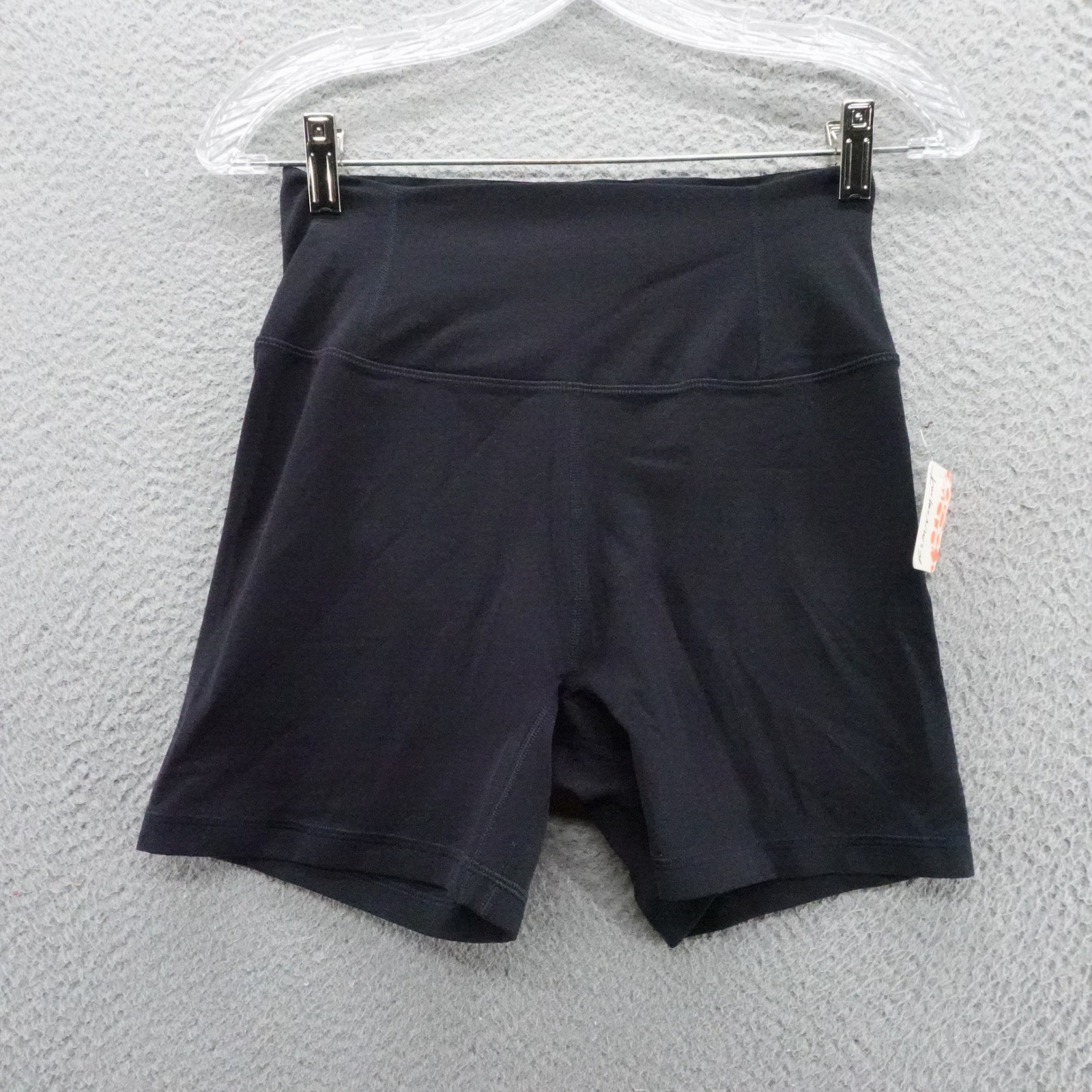 Free People Movement Black Never Better Bike Shorts Size Medium NEW