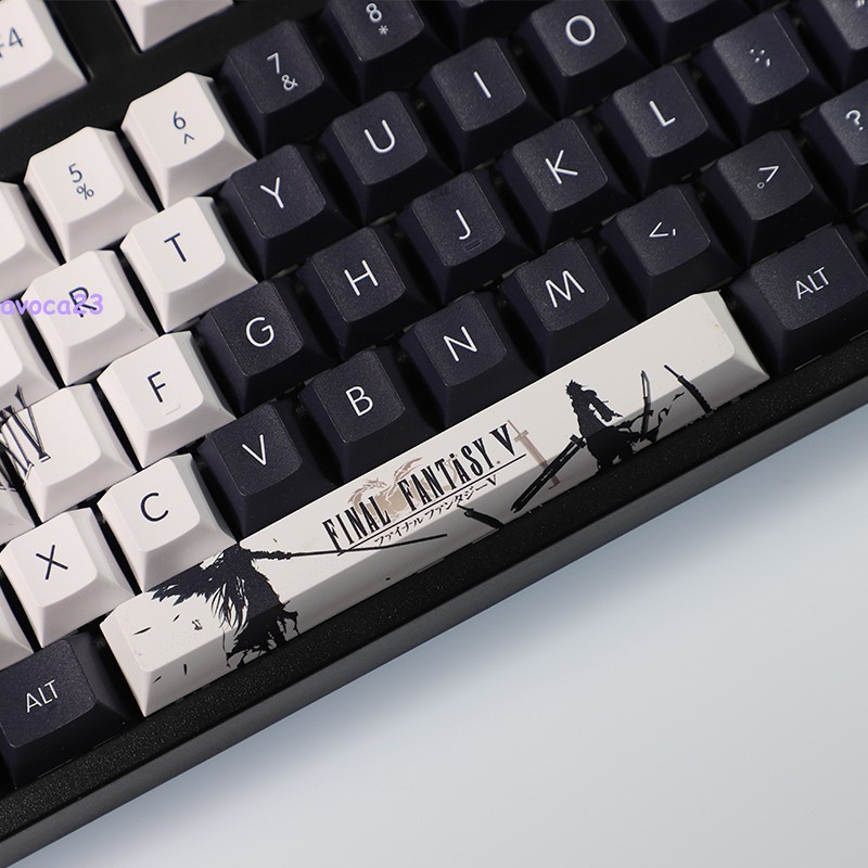 Final Fantasy 14 PBT Keycap Peripheral Simple Mechanical Keyboard PS Bluetooth
