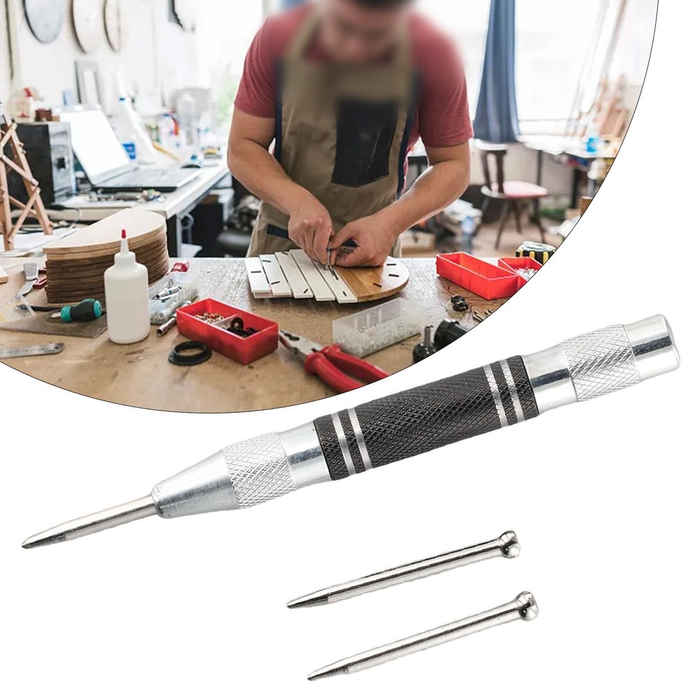 Automatic Center Punch Punch Needle Woodworking Punch Automatic Sample Punch
