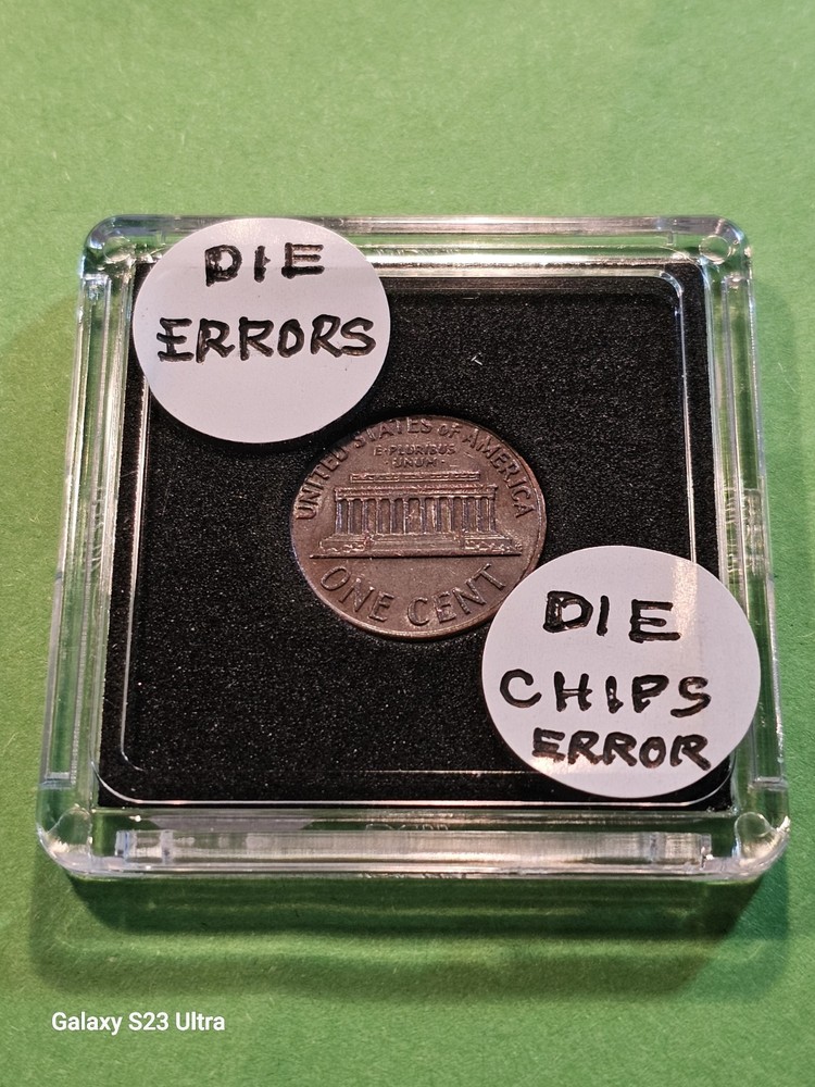 1971D Lincoln 1-CENT with RPM, DDO Errors & Die Chips Error!