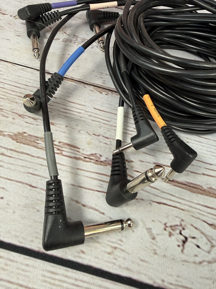 Electronic Drum Cable Harness Snake DB25 to 1/4" TS Jacks Trigger Input Cables