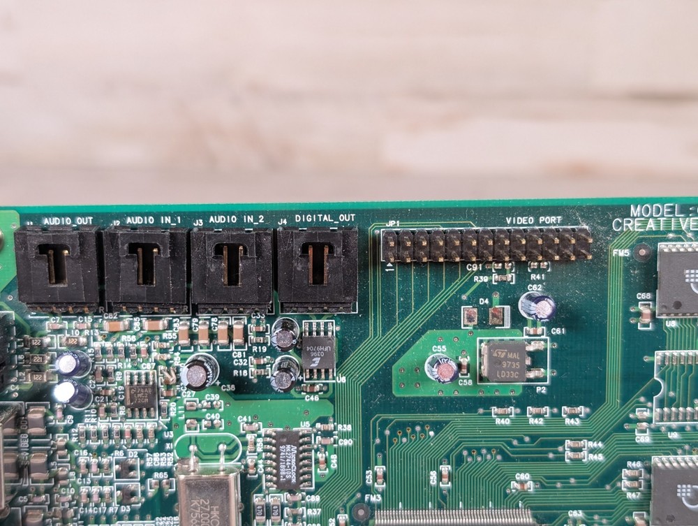 Creative Labs CT7160 PC-DVD DVD Decoder PCI Sound Card