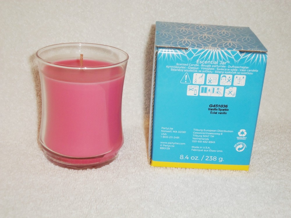 Partylite Vanilla Sparkle Escential Jar -- RETIRED