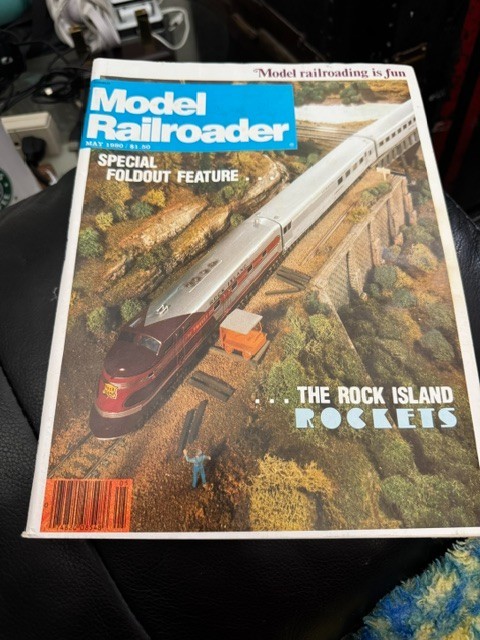Model Railroader Magazine May 1980 Special Foldout Feature