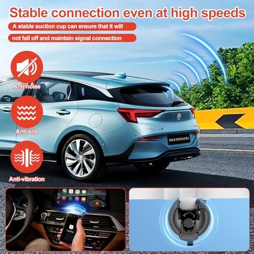 ASDKJL Foldable Starlink Mini Car Mount with Suction Cups，Quick Release