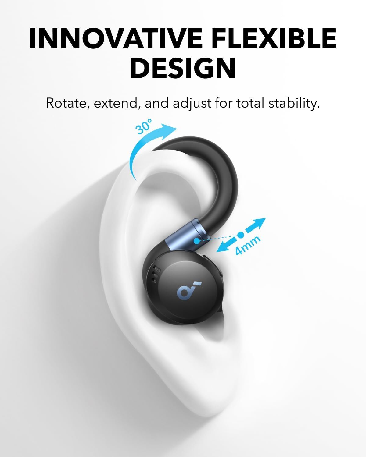 Soundcore Sport X20 True-Wireless Sport Earbuds Ear Hook Noise Cancelling|Refurb