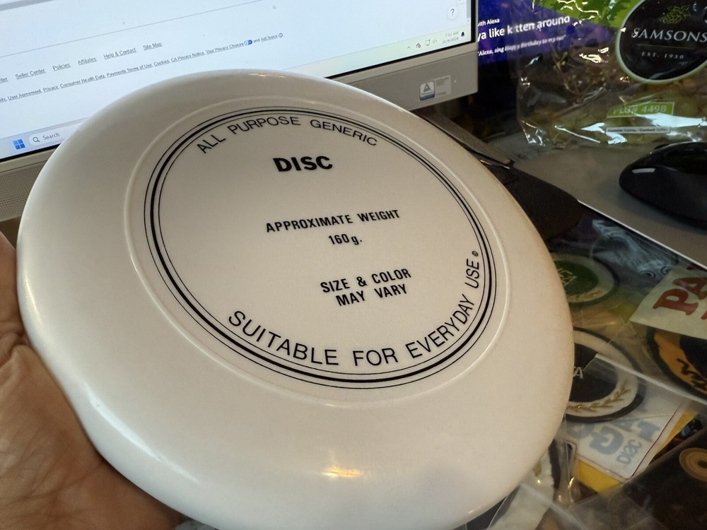 Frisbee All Purpose Generic disc 160 Gram suitable for everyday use