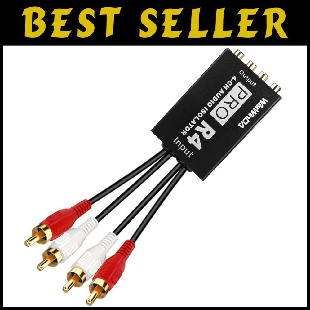 RCA Noise Filter/Hum Eliminator for Stereo Systems=