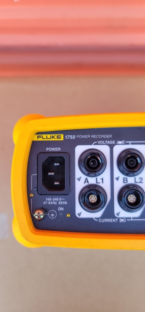 Fluke 1750 3 Three Phase Power Quality Recorder Analyzer Meter