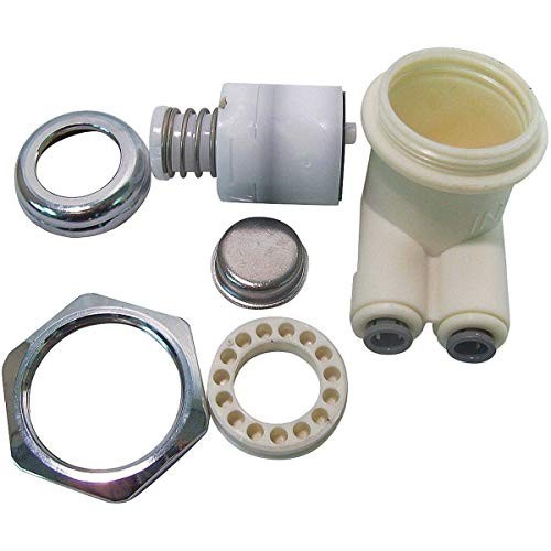 Push Button Assembly Kit, Nickel Finish, Small Size, Faucet Replacement Part