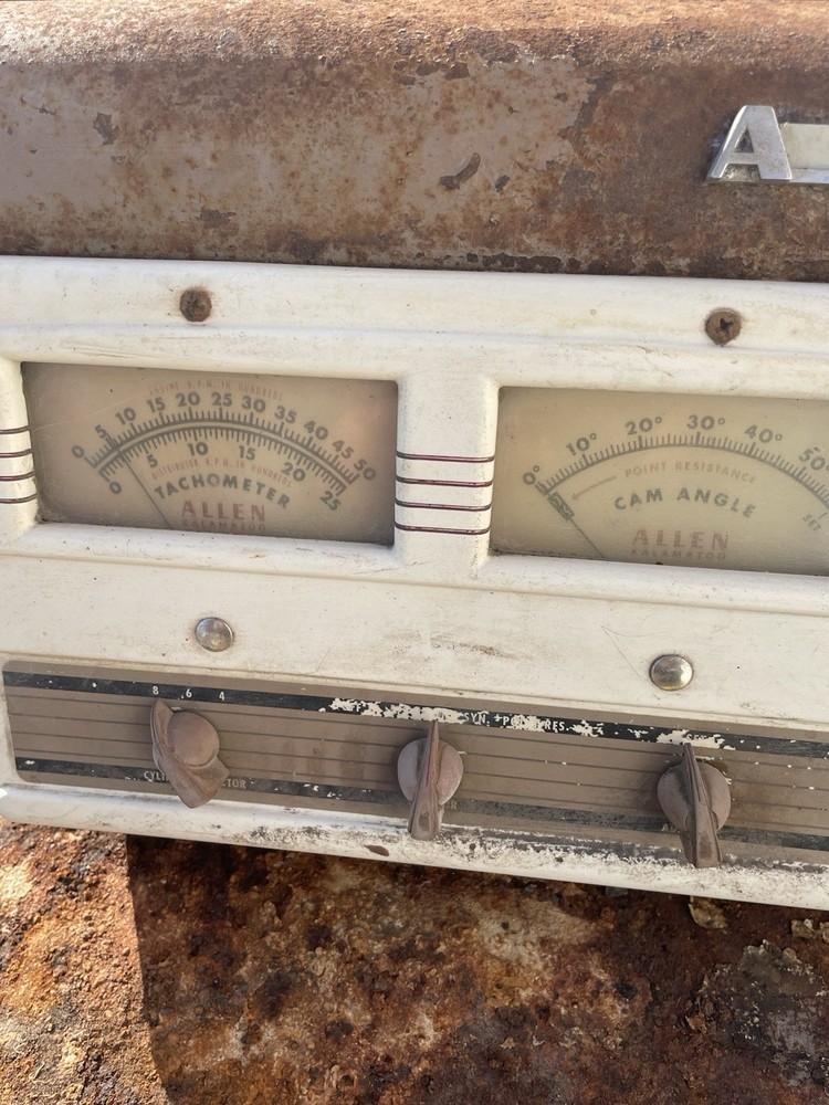 Allen E-316 Syncrograph Machine Distributor Tester Sun 1950’s Classic Shop Piece
