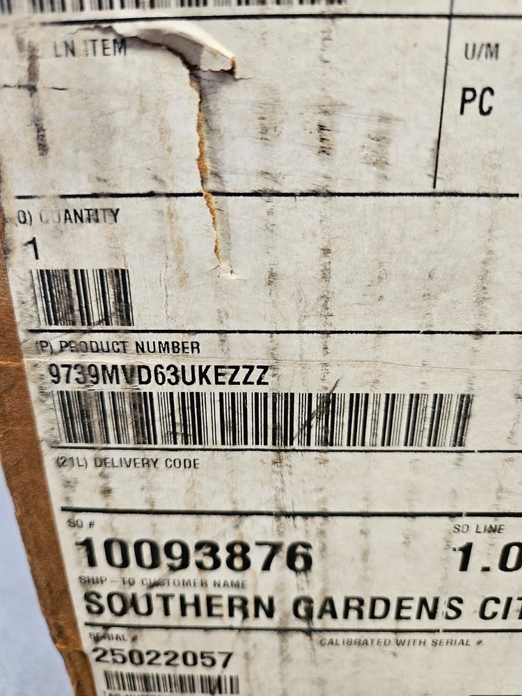 Emerson Micro Motion 9739MVD63UKEZZZ Flow Transmitter 9739 Series