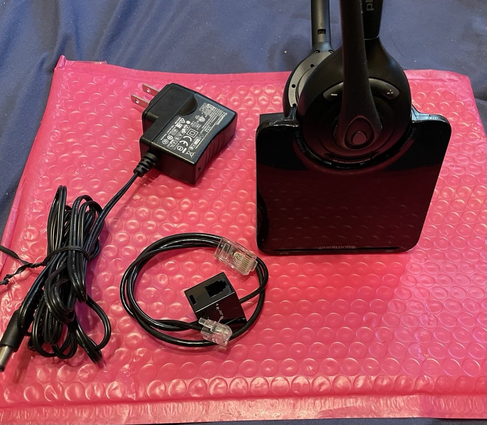 Plantronics CS520 Wirless Headband Headset - Black