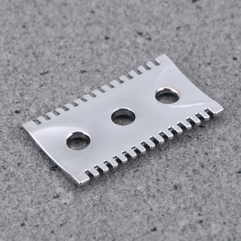 Safety Razor Replacement Head Open Comb Zinc Alloy