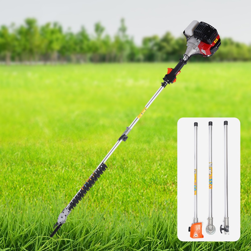 52cc 2-Stroke Brush Cutter - Professional Multi-Tool for Weeding and Landscaping