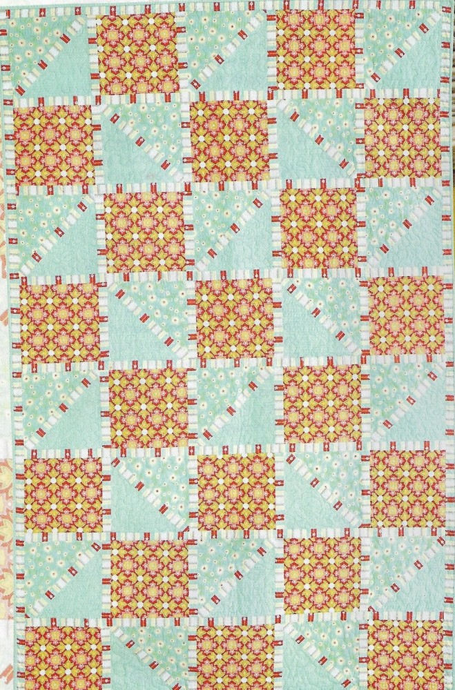 Stripe Delight Quilt quilting pattern instructions