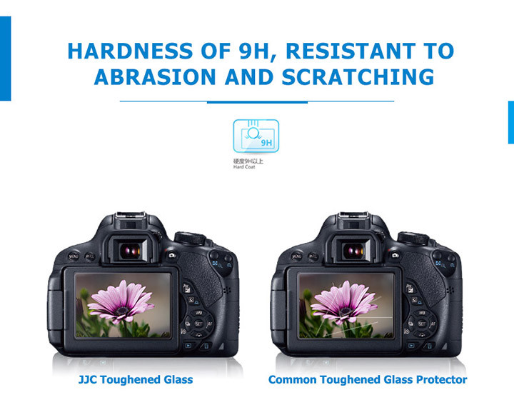 JJC 2.5D 9H Tempered Optical Glass LCD Protector for Ricoh GR3 GR III