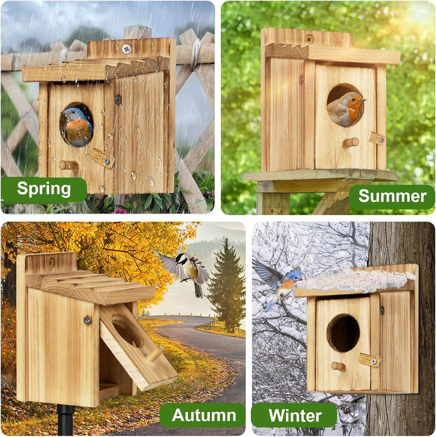 Small Bird House for Hummingbirds,Bird Houses for Outside,Humming Bird Houses fo