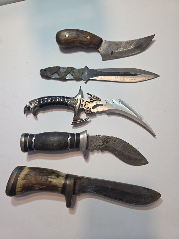 Damascus and other knives