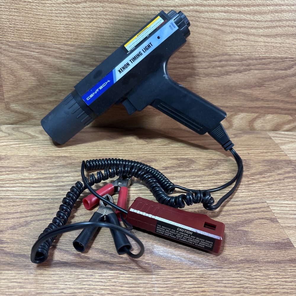 Cen-Tech 40963 Xenon Timing Light Inductive Advance Degrees Ignition Tool