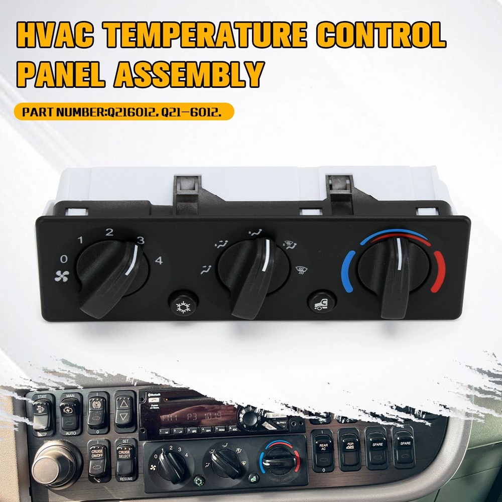 A/C Heater Climate Control Module Panel For Peterbilt 385 386 2008-2015 Q21-6012