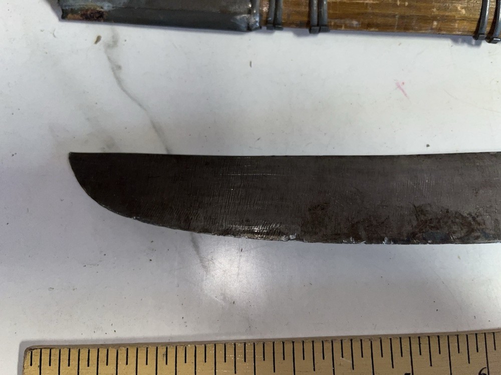 Chinese Vintage Dagger In Sheath