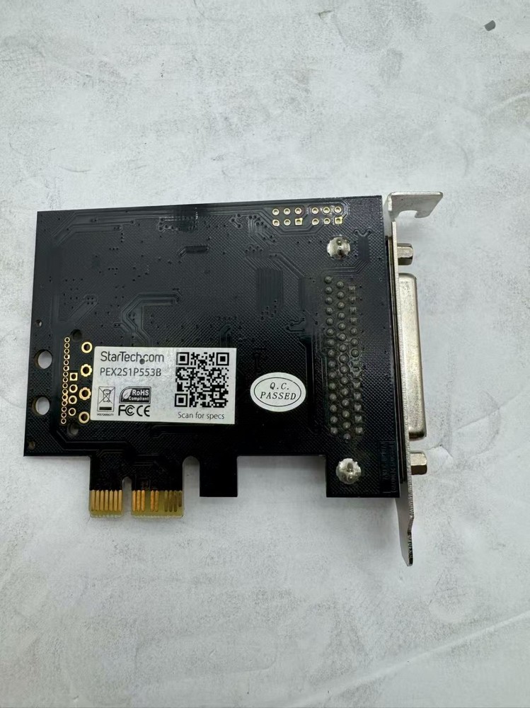 StarTech.com 2S1P PCI Express Serial Parallel Card P/N: PEX2S1P553B