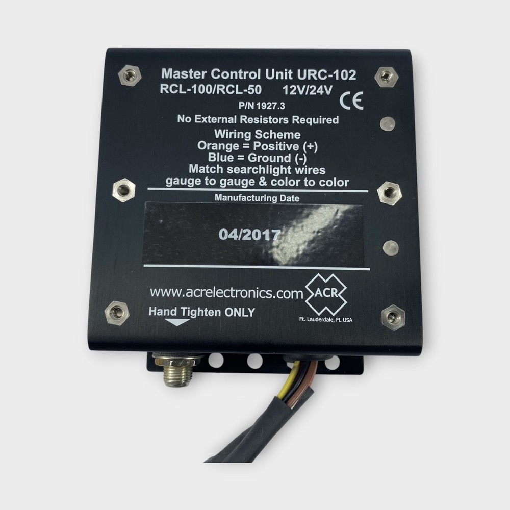 ACR RCL-100D 12V Remote Control Searchlight, Point Pad & Master control Unit