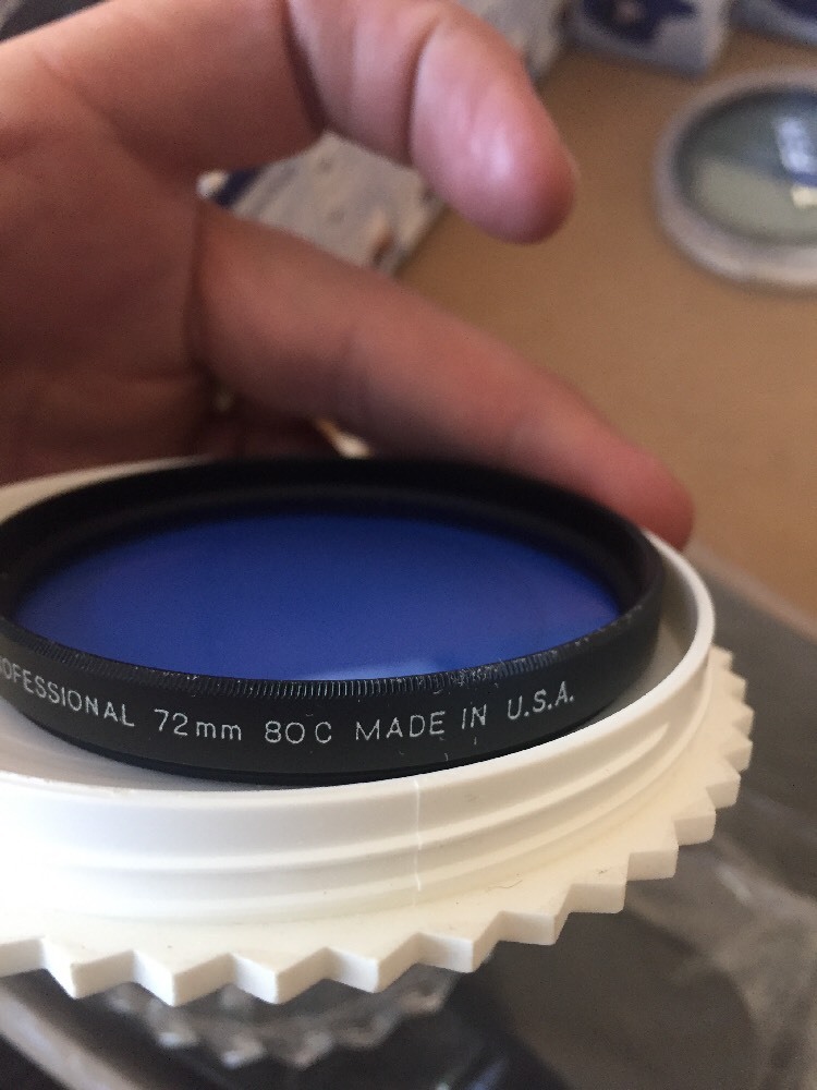Tiffen 72mm 80C Filter 7280C Professional