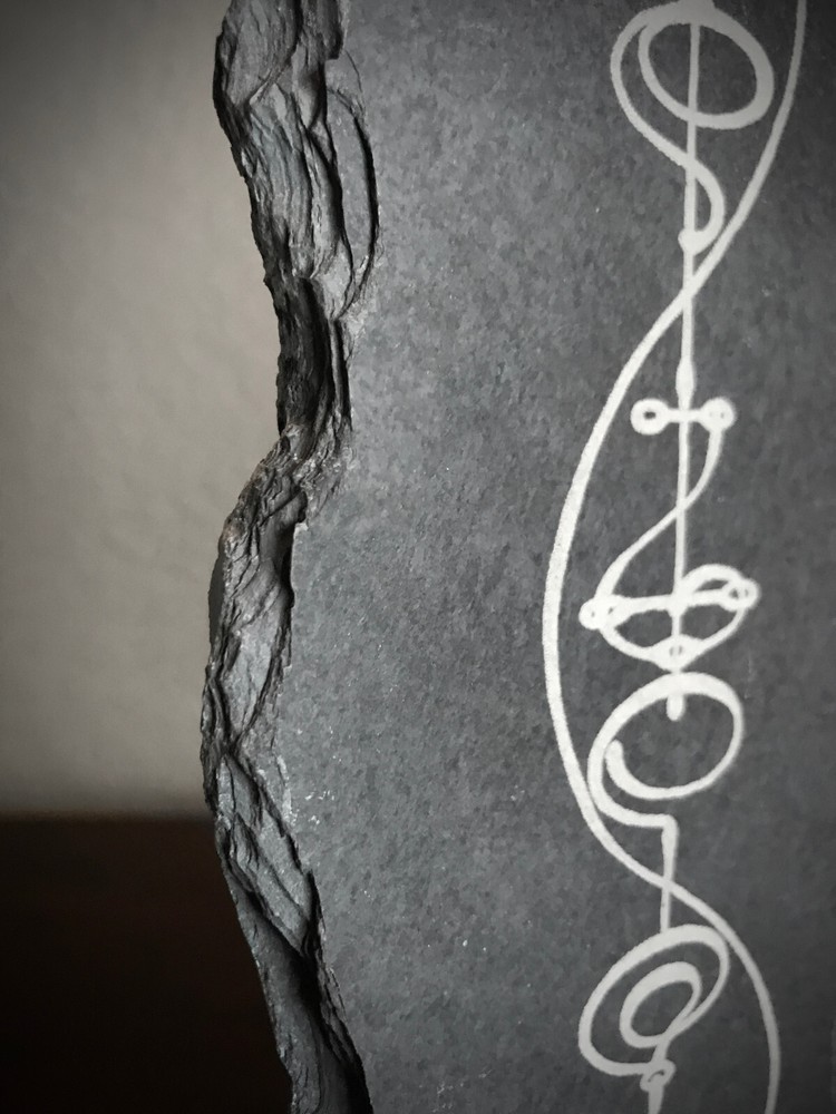 Star Trek Vulcan Script Infinite Diversity in Infinite Combinations on Blk Stone