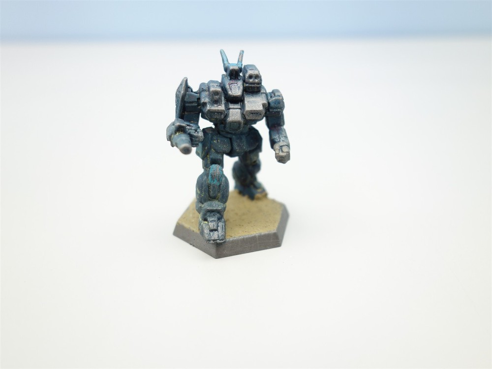Battletech: Conjurer Hellhound Mech (painted)