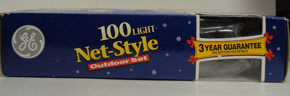 GE 100 Light Indoor/Outdoor Net-Style Light Set