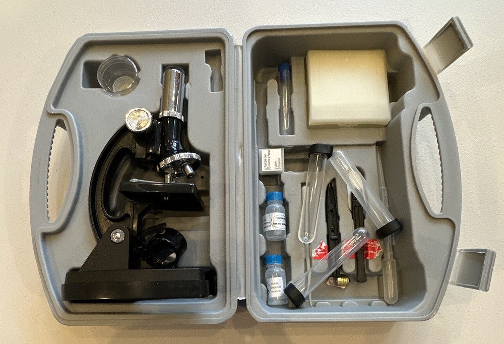 Children's Kids Junior Microscope Science Lab Set with  Toy Kit