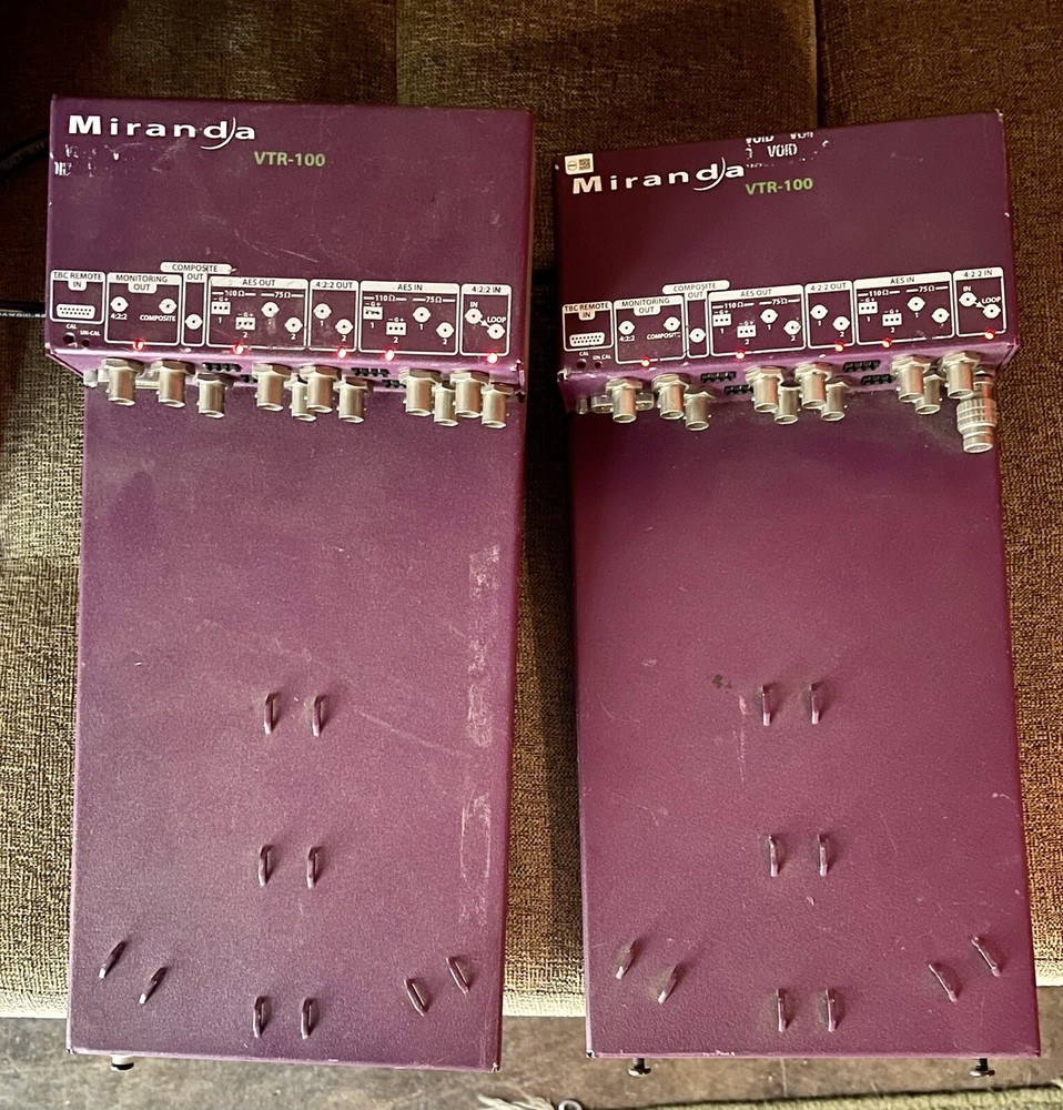 Miranda VTR-100 x2