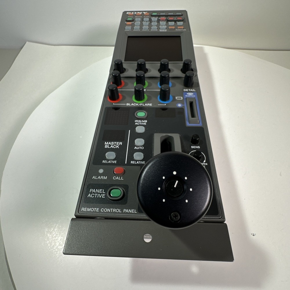 Sony RCP-750 Remote Control Panel Pro Broadcast Cameras Mint Includes Manual