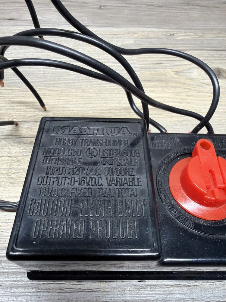 Mantua Hobby Transformer Model 850, Untested 120VAC