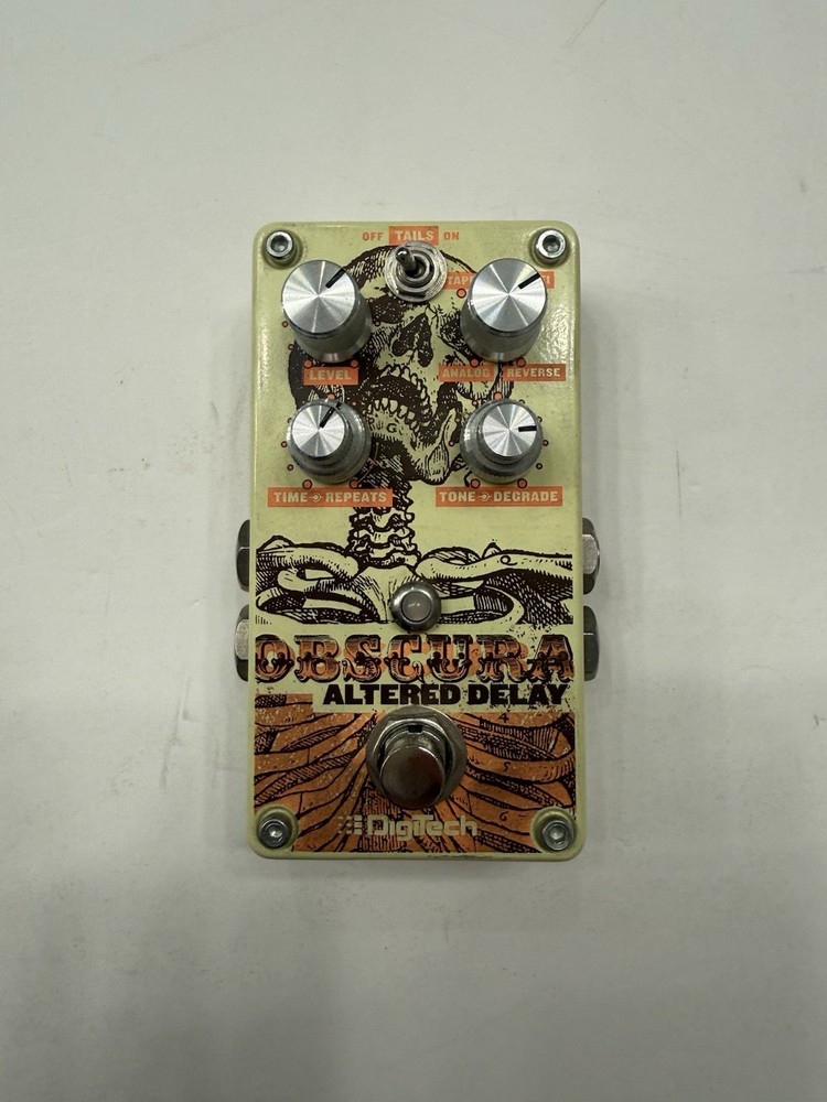 Digitech Obscura Altered Delay Echo Digital Stereo Guitar Effect Pedal + Box