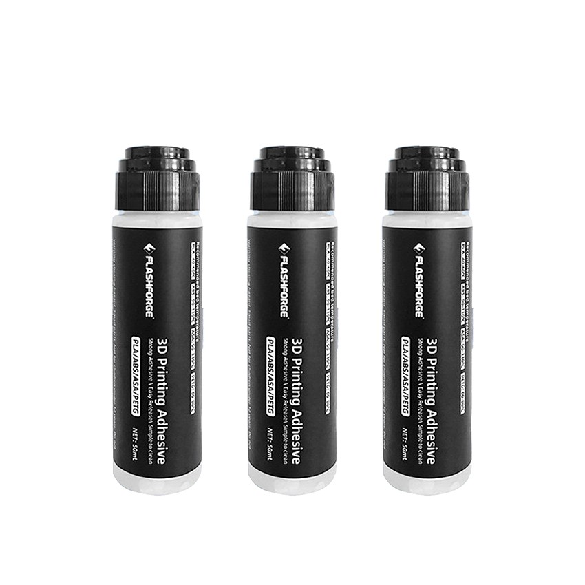 Liquid Glue Stick Secures Model to Prevent Warping for Flashforge AD5M