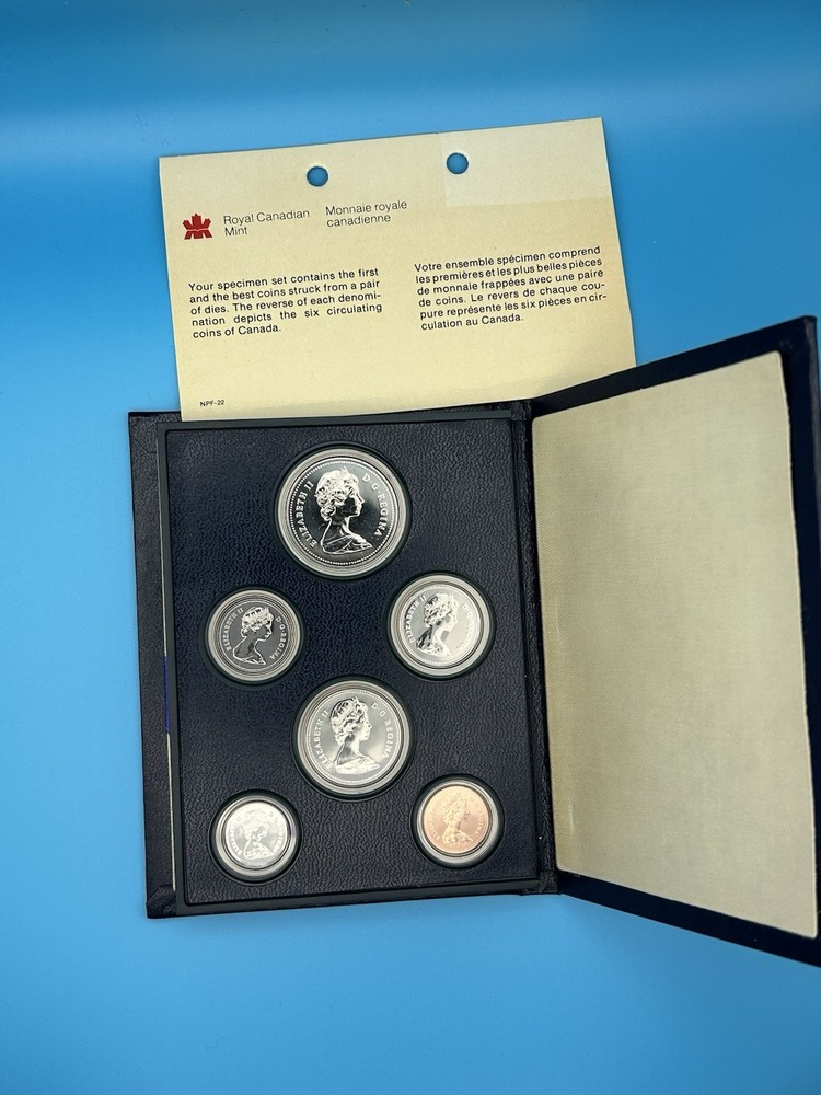 1981 RCM Specimen Set - 6 coins