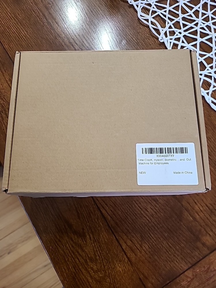 Hysoon HY3000 Time Clock 4” Touch Screen Automatic Face Fingerprint RFID Pin